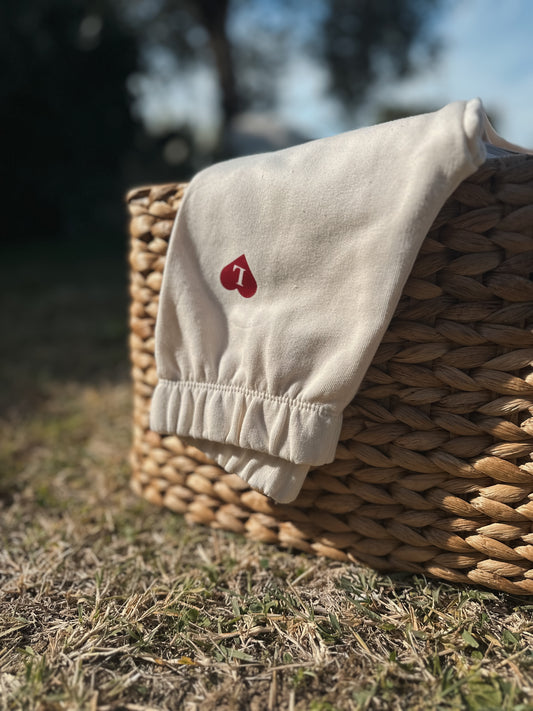 Pantaloni tuta Baby | fino a 3 anni - Cotone Natural Premium - Personalizzabili