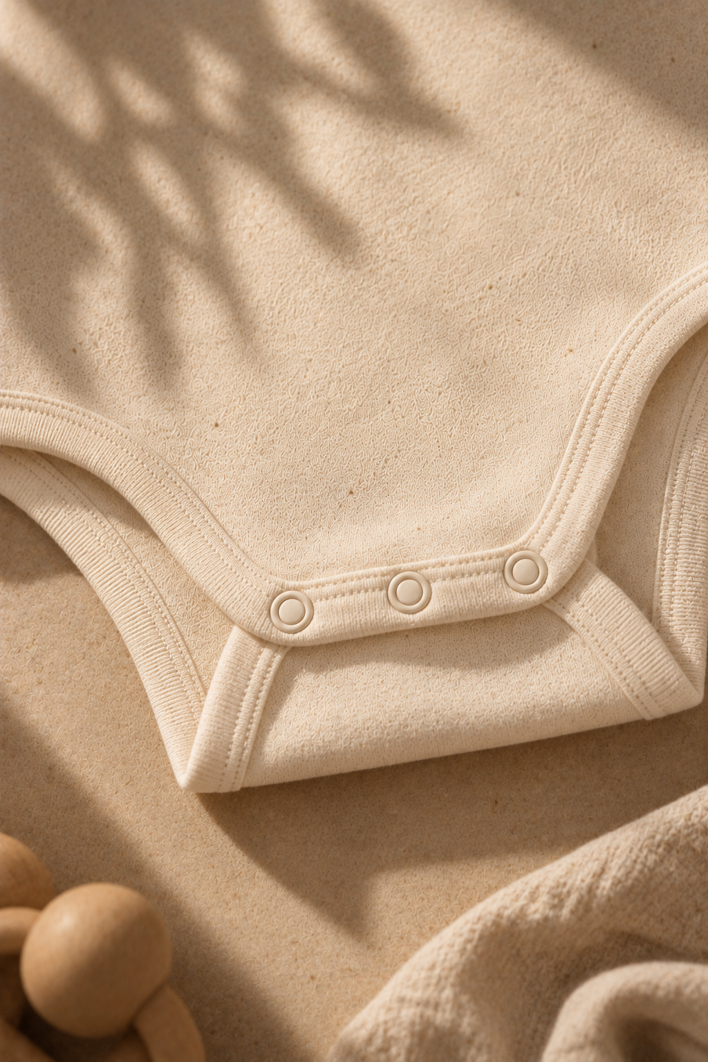 Body in cotone naturale personalizzabile con nome